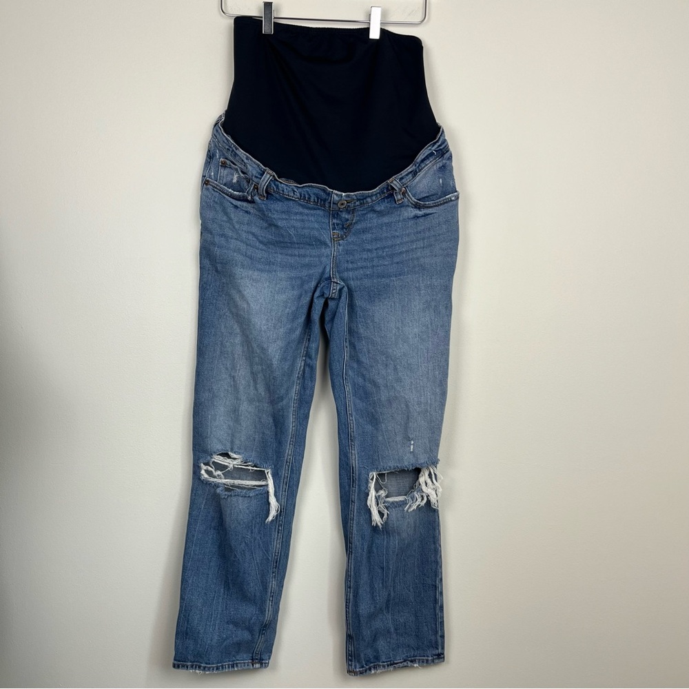 ABERCROMBIE & FITCH The Ankle Straight Maternity Jean 29/8L